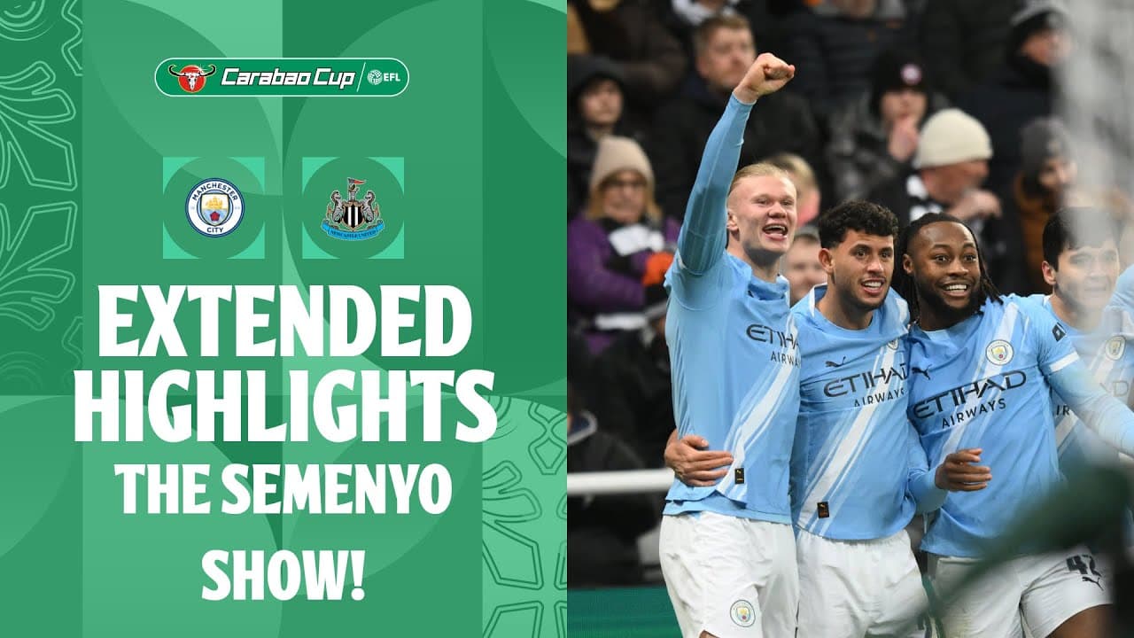 Newcastle 0–2 Manchester City: City Take Control in Carabao Cup Semi-Final First Leg